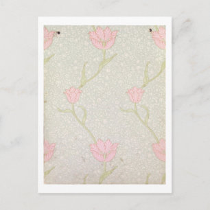 Cartão Postal design de papel de parede 'Garden Tulip', 1885