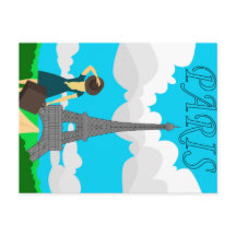 Design do estilo retrô de Paris