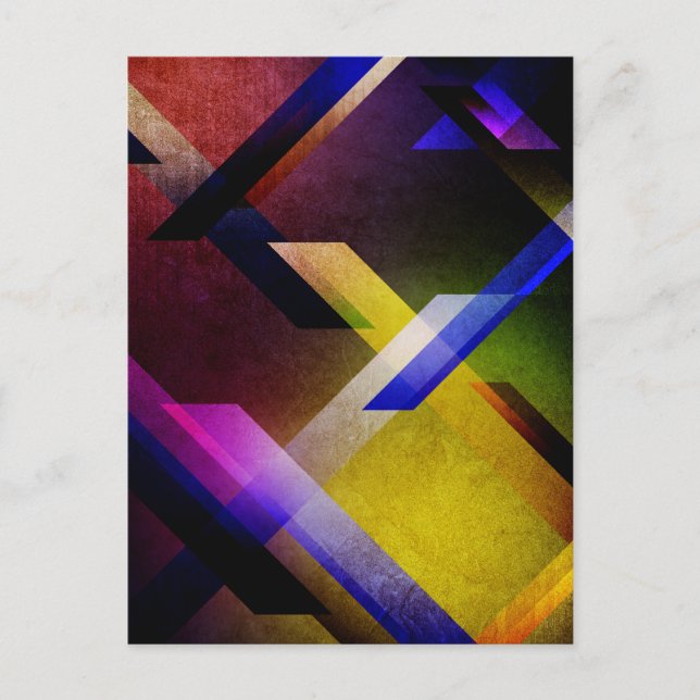 Cartão Postal Design espectral (Frente)