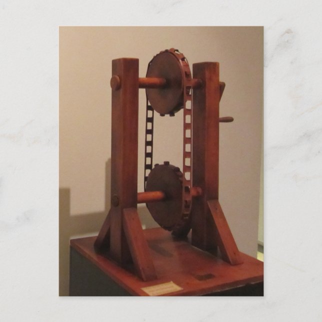 Cartão Postal Design Leonardo Da Vinci (Frente)