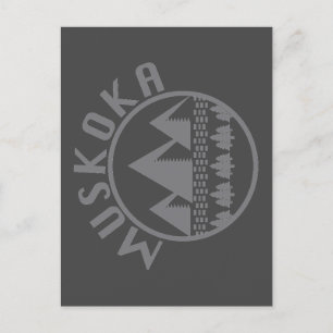 Cartão Postal Design Muskoka - Stickers Quadrados