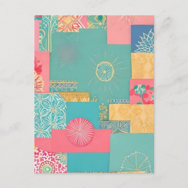 Cartão Postal Design Oriental (Frente)