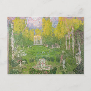 Cartão Postal design palco para a ópera "Orpheo ed Euridice"