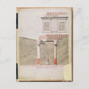 Cartão Postal Design para o átrio do palácio Pompeia