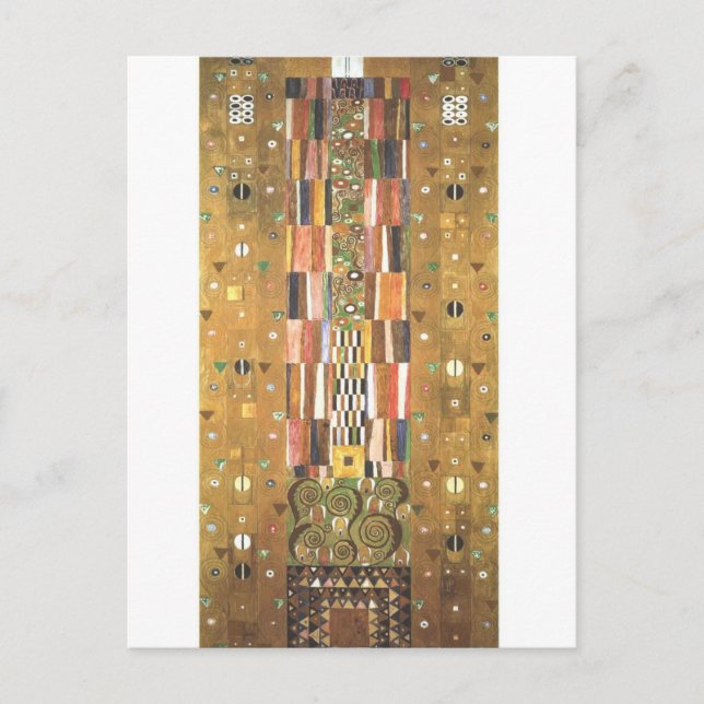 Cartão Postal Design para o Cavaleiro Stoclet do Posto Gustav Kl (Frente)