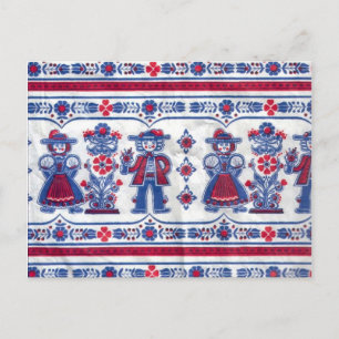 Cartão Postal Design suíço tradicional