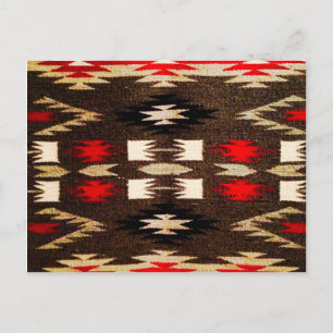 Cartão Postal Design tribal americano nativo