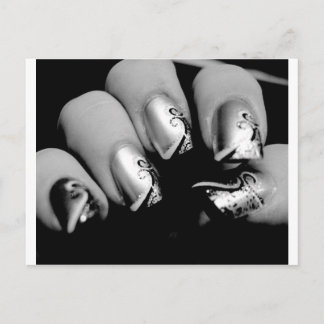 Cartão Postal Designer Fingernails