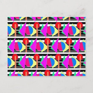 Cartão Postal Designs anos 80