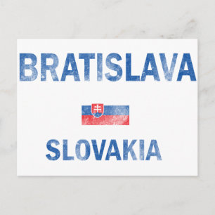 Cartão Postal Designs Bratislava para Eslováquia