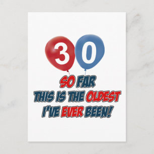 Cartão Postal designs de 30 ano