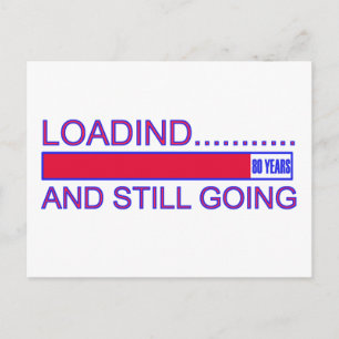 Cartão Postal designs DE ANIVERSÁRIO COM 80 ANOS