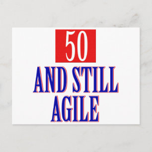 Cartão Postal designs de aniversário de 50 anos