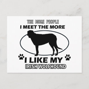 Cartão Postal Designs irlandeses engraçados