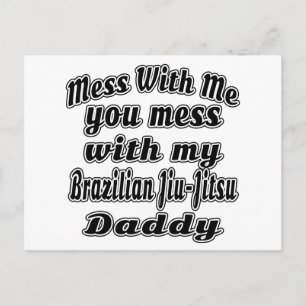 Cartão Postal Designs legal Jiu-Jitsu