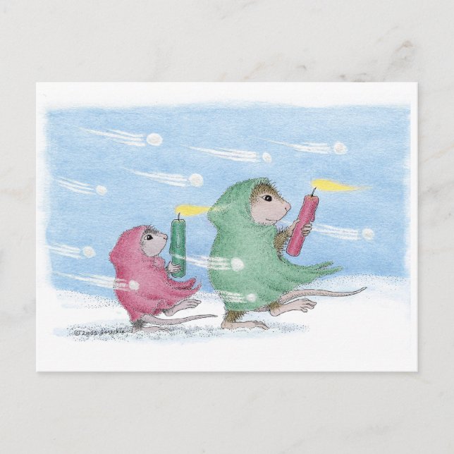 Cartão Postal Designs para mouse doméstico® (Frente)