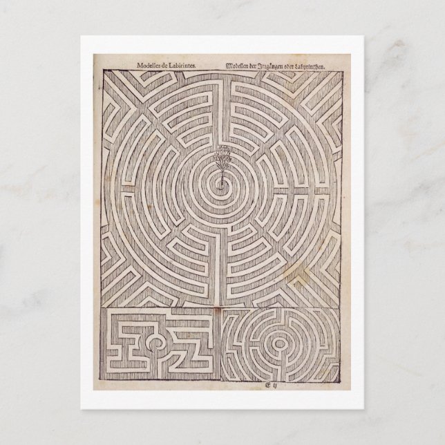 Cartão Postal Designs para prêmios, de "The Dutch Gardener", por (Frente)