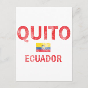 Cartão Postal Designs Quito Equador