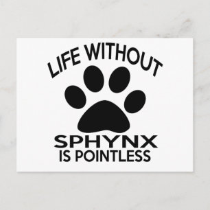 CARTÃO POSTAL DESIGNS SPHYNX