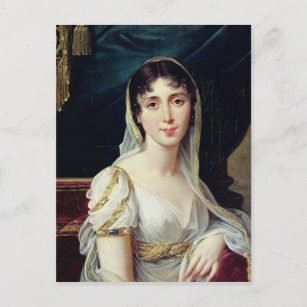 Cartão Postal Desiree Clary Queen of Suecia, 1807