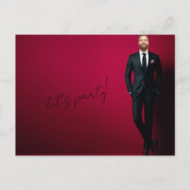 Cartão Postal Despedida de Solteiro (Frente)