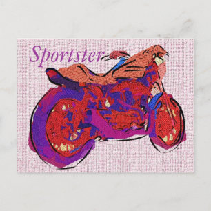 Cartão Postal desportista