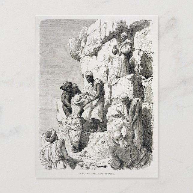Cartão Postal Destaque da Pirâmide do Excelente, século XIX (Frente)