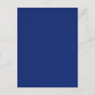 Cartão Postal Destaque Fibra Azul De Carbono Como Fundo De Impre