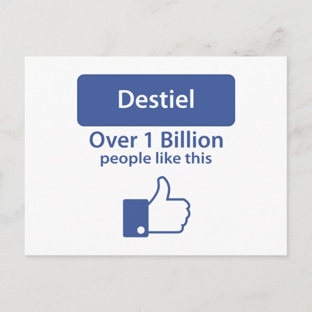 Cartão Postal Destiel (Frente)