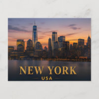 Destino de Viagem Ícone da Silhueta de Nova York E