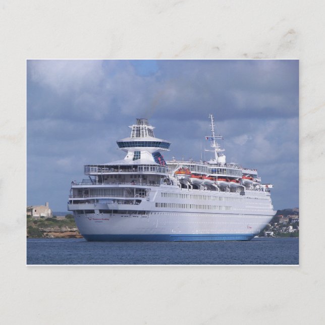 Cartão Postal Destino do Liner (Frente)