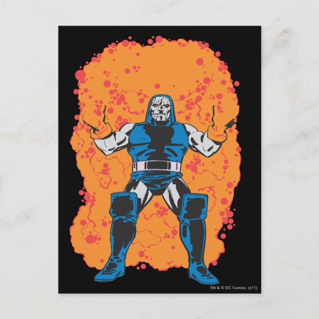 Cartão Postal Destruição Darkseid (Frente)