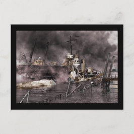 Cartão Postal Destruição do navio