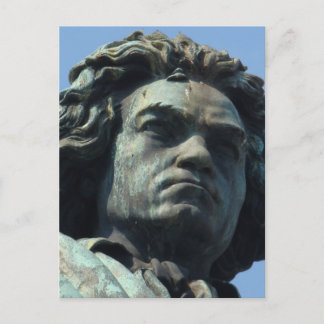 Cartão Postal Detalhe (Cabeça) Grande Estátua de Beethoven