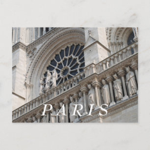 Cartão Postal Detalhe da Notre Dame