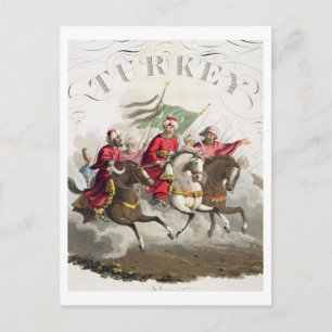 Cartão Postal Detalhe da página de título, de 'Figurinos da Vari