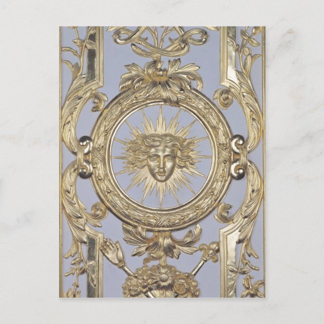 Cartão Postal Detalhe de painéis representando (Frente)