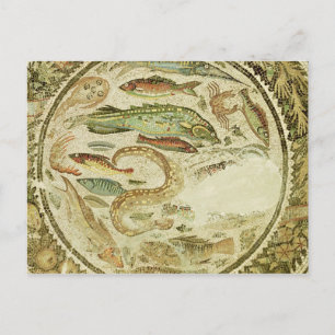 Cartão Postal Detalhe de peixe, As Quatro Estações, de Vega Baja