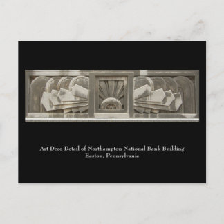 Cartão Postal Detalhe do Art Deco