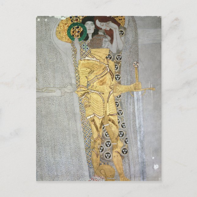 Cartão Postal Detalhe do Cavaleiro do Amigo de Beethoven (Frente)