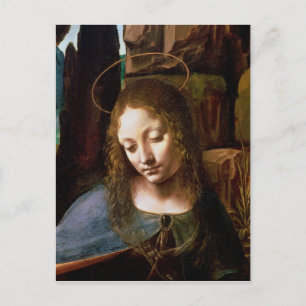 Cartão Postal Detalhe do Chefe da Virgem