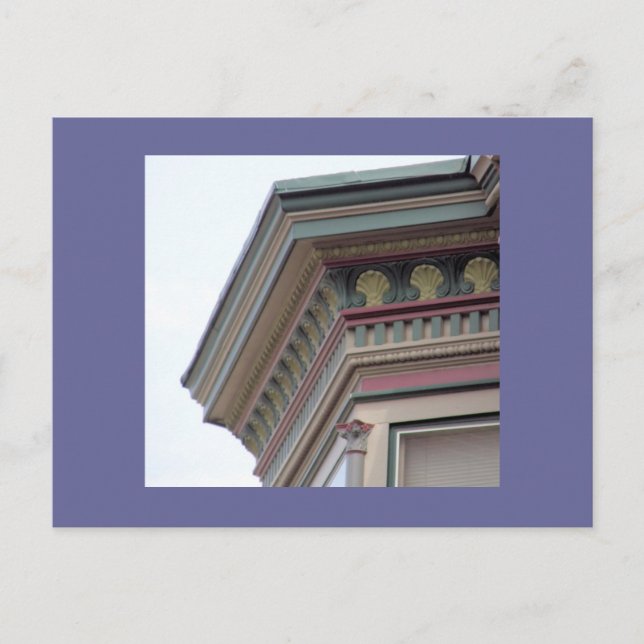 Cartão Postal Detalhes da janela (Frente)