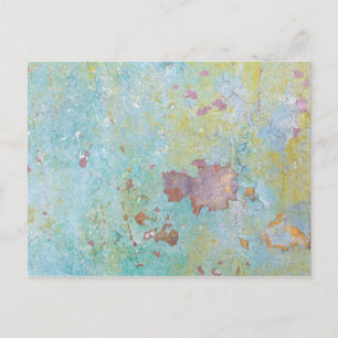 Cartão Postal Detalhes da Parede Pintada  Fort Hayden, WA