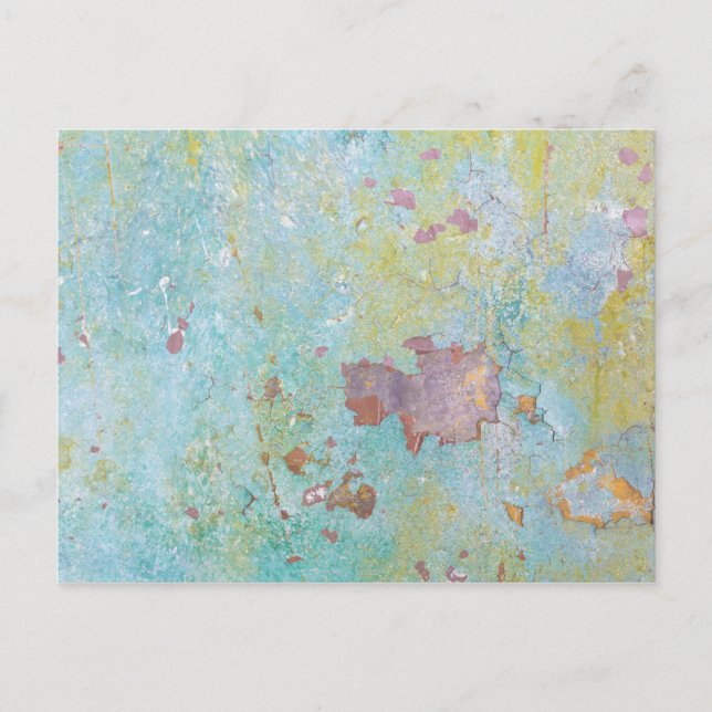 Cartão Postal Detalhes da Parede Pintada| Fort Hayden, WA (Frente)