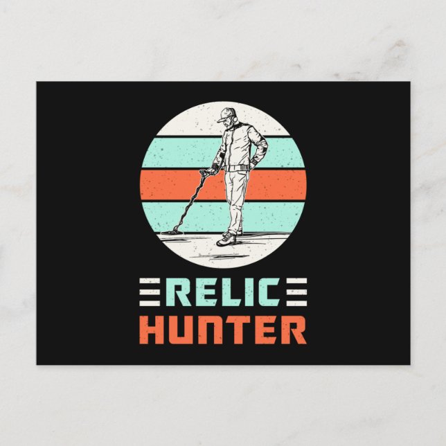 Cartão Postal Detector Detector de Detecção de Metal Ideia de Pr (Frente)