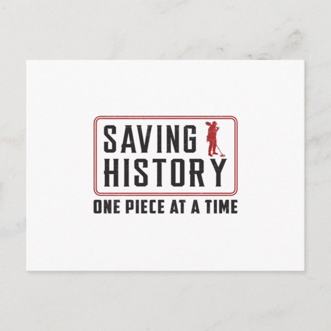 Cartão Postal Detector Detector de Metal Detectando Presente Eng (Frente)