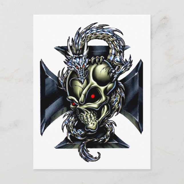Cartão Postal Detentor de Dragões (Frente)