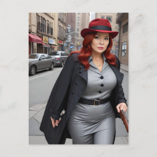 Cartão Postal Detetive