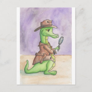 Cartão Postal Detetive Draco