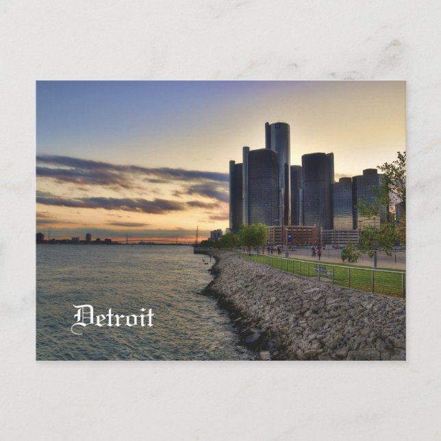 Cartão postal Detroit (Frente)